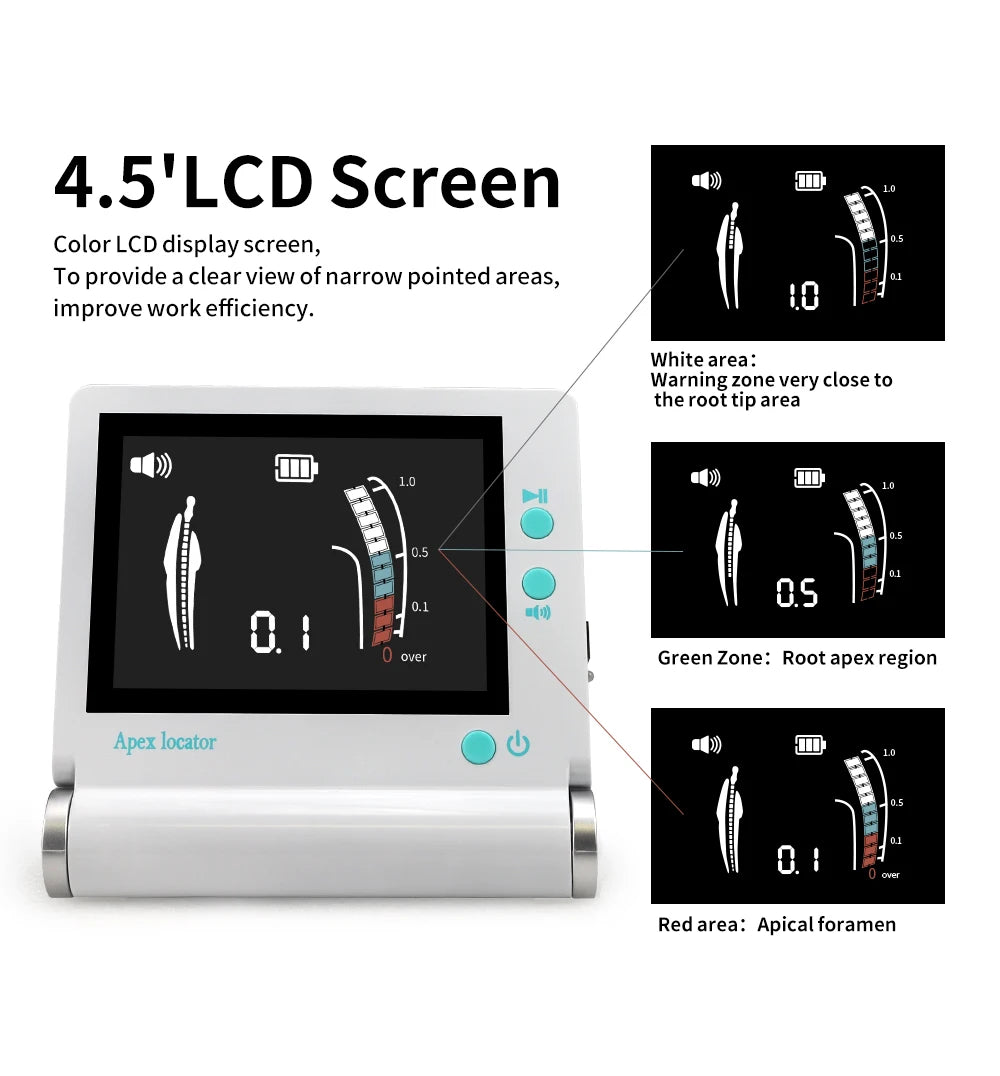 Wireless Dental Endo Motor with Apex Locator for Root Canal Treatment - 11