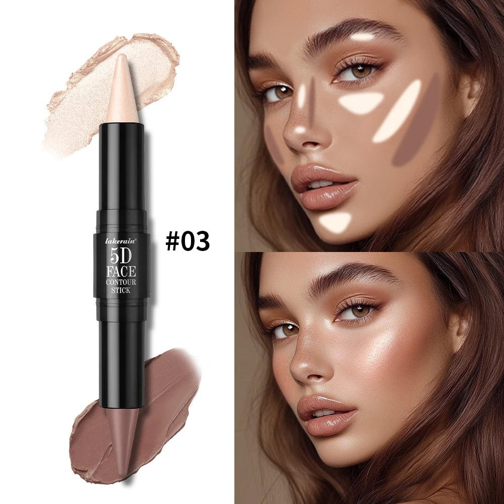 Dual-Ended Cream Contour and Highlighter Stick - 20