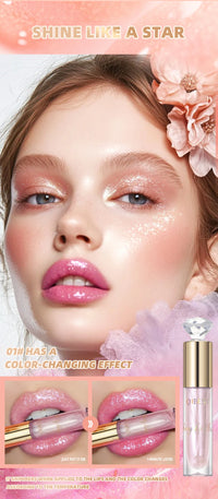 Diamond Shimmer Glitter Lip Gloss
