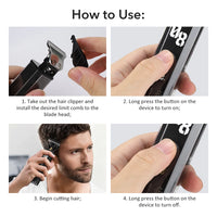 Professional Cordless Hair and Beard Trimmer