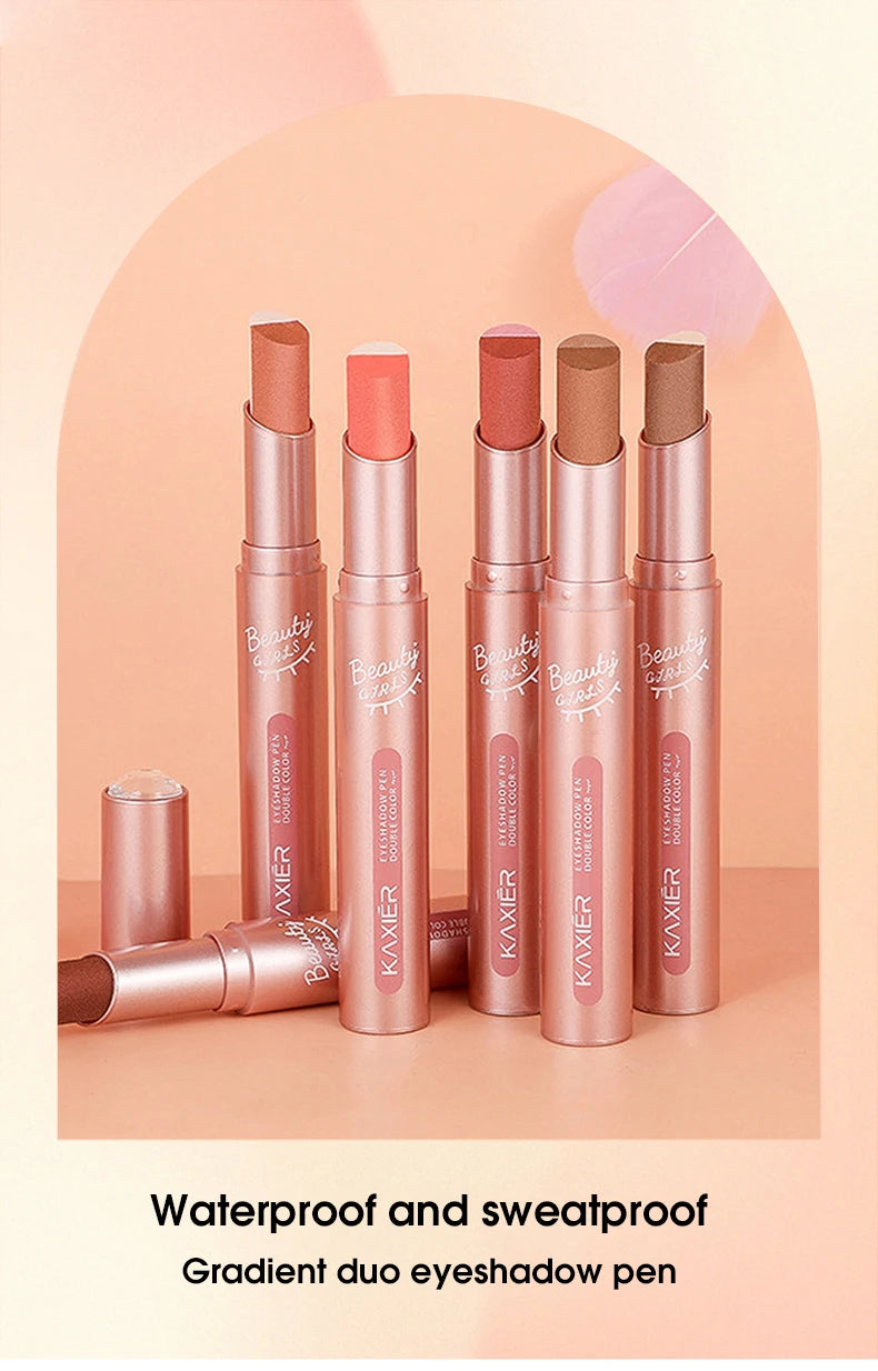 Waterproof Dual-Color Gradient Eyeshadow Stick - 7