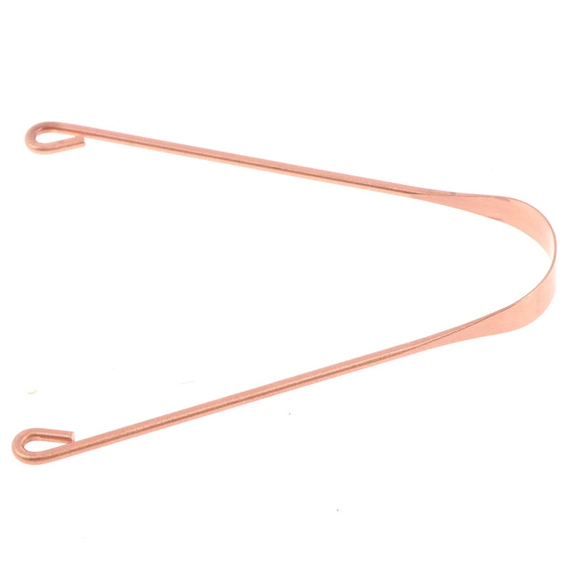 Pure Copper Tongue Scraper for Fresh Breath - 17