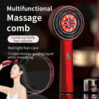 Electric Red Light Scalp Massager for Hair Growth