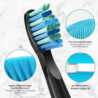 Replacement Sonic Toothbrush Heads for Fairywill & Seago