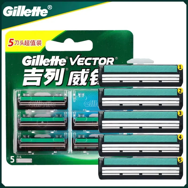 Dual-Blade Men's Precision Shaving Razor Set - 17