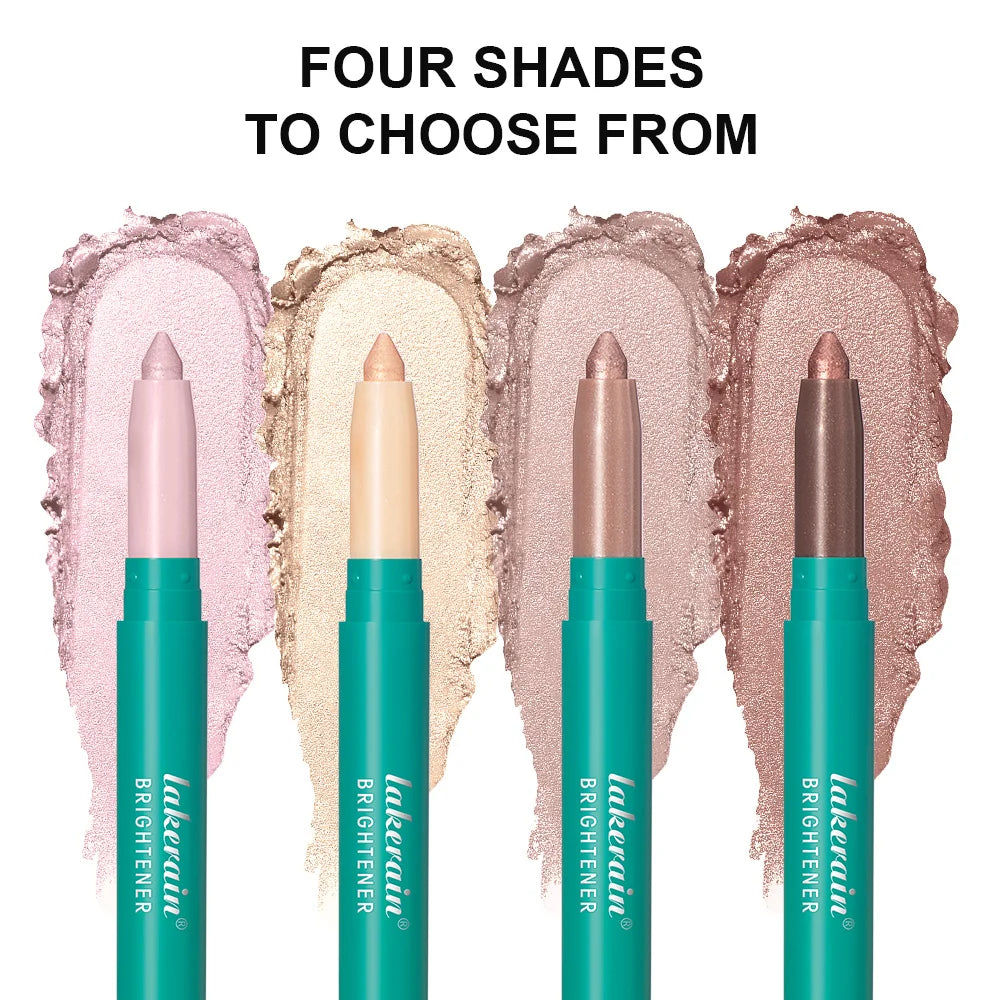 Waterproof Shimmer Eyeshadow Stick for Instant Eye Brightening - 3