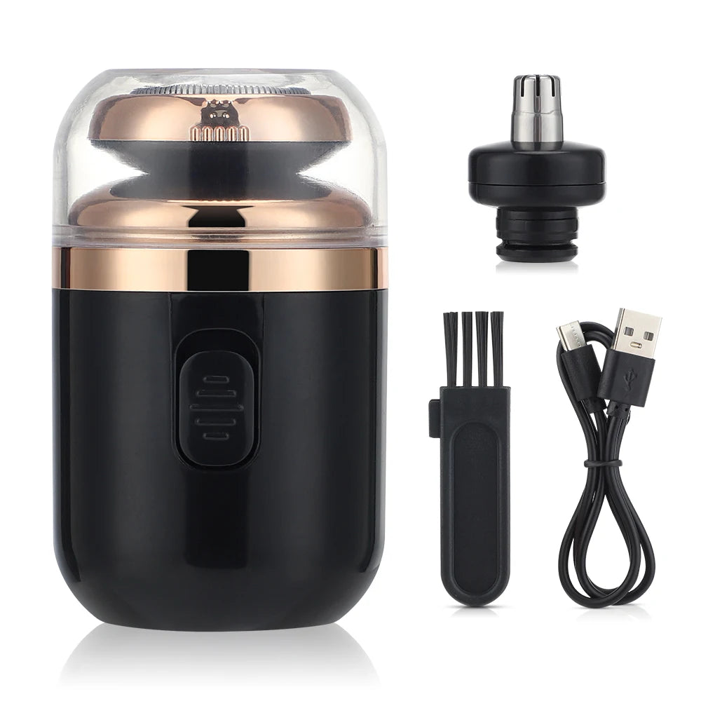 Portable Mini Electric Shaver and Nose Hair Trimmer - 14