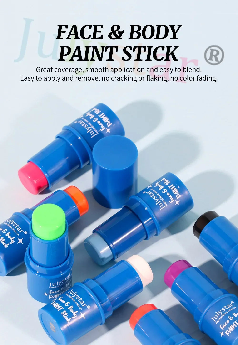 Waterproof Face and Body Paint Stick for Parties - 7