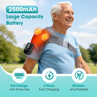 Heated Vibration Shoulder Massager for Pain Relief