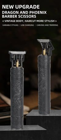 Professional Rechargeable Electric Hair Trimmer for Men