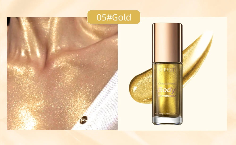 Liquid Shimmer Body & Face Illuminator Highlighter - 16