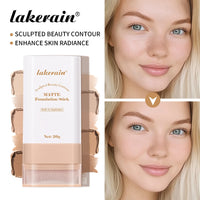 Matte Foundation Stick with Built-in Brush