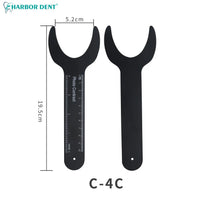 Dental Photography Contrast Board with Measurement Scale