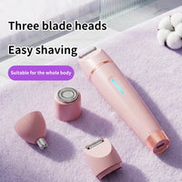 3-in-1 Waterproof Electric Hair Trimmer for Women