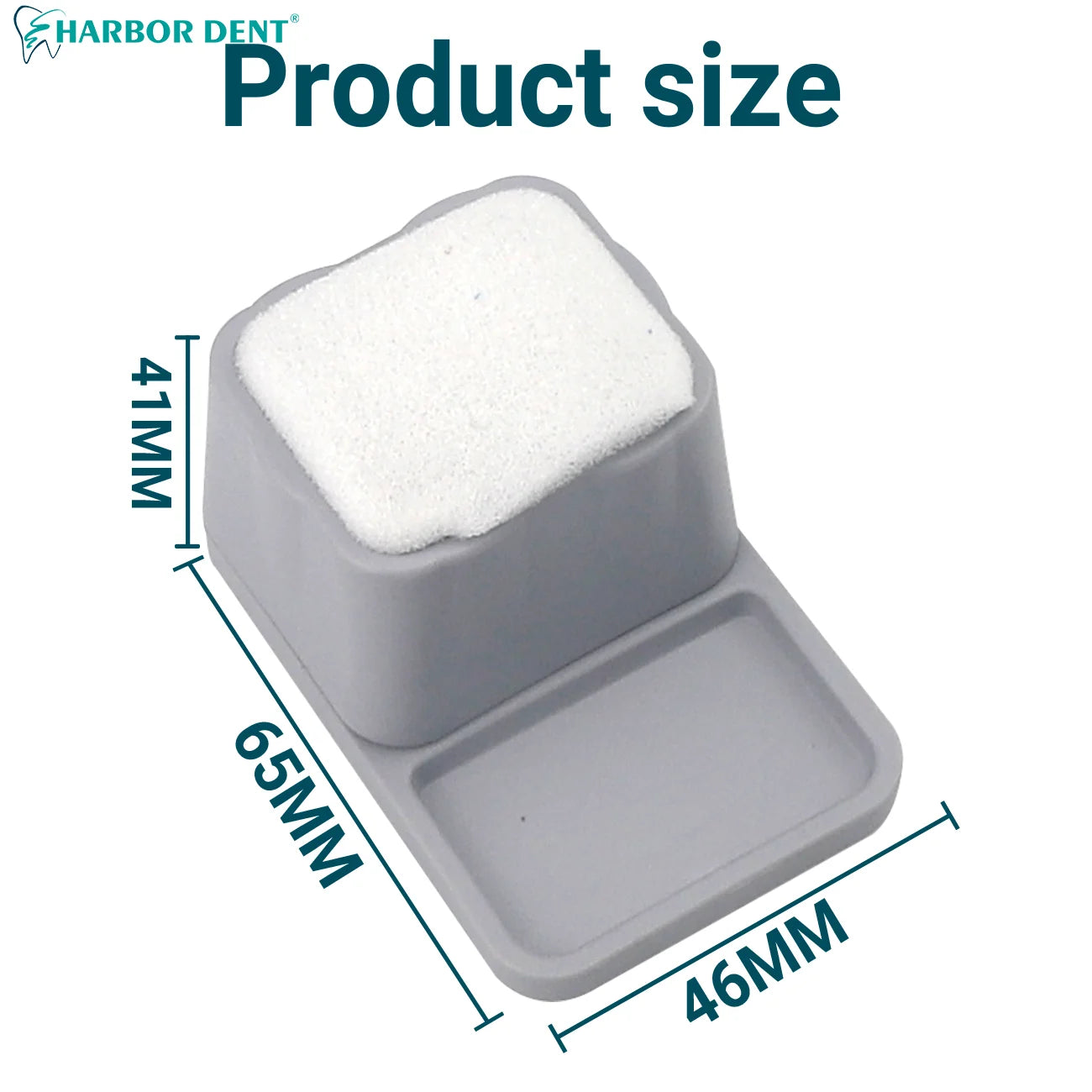 Dental Endodontic File Cleaning Stand with Sponge - 2
