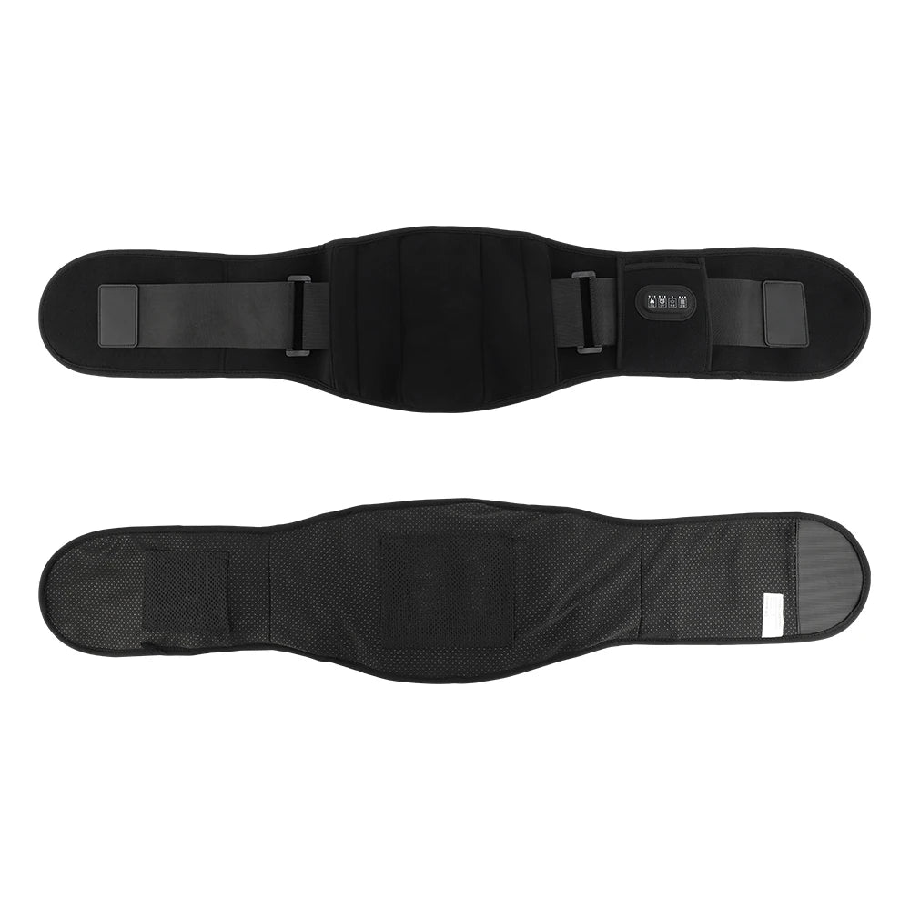Heated Vibration Lumbar Support Belt for Back Pain Relief - 10