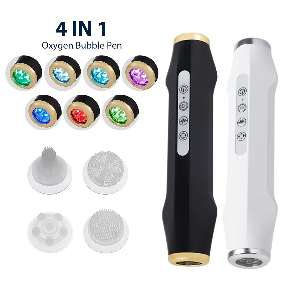 Portable Oxygen Bubble Facial Cleaning and SPA Device - 1