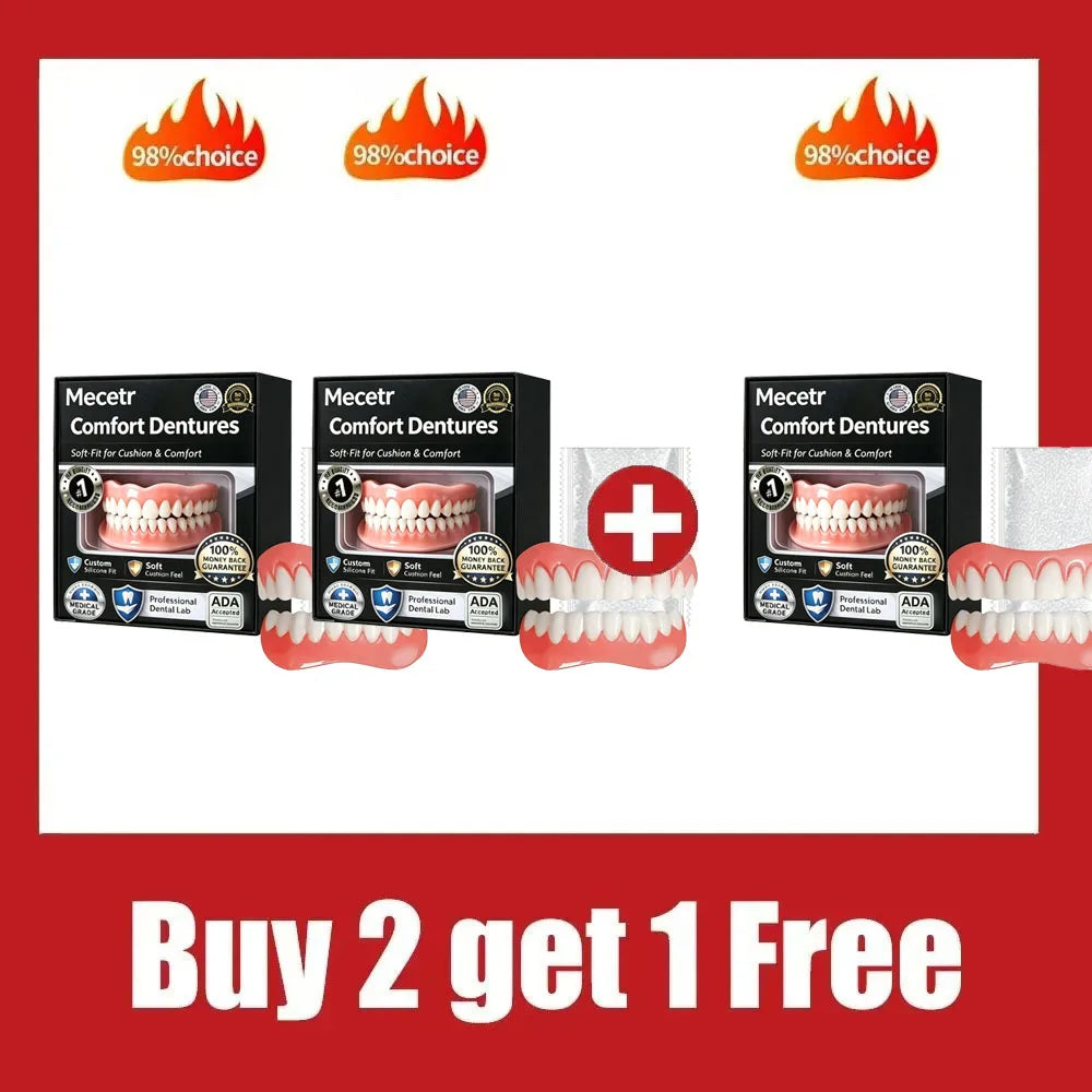Adjustable Cosmetic Denture Set for Instant Smile Transformation - 11
