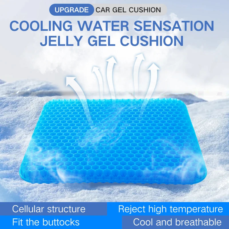 Cooling Gel Seat Cushion for Driving and Office - 2