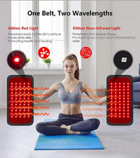 Red & Infrared Light Therapy Wrap for Pain Relief and Muscle Recovery