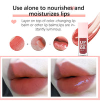 Hydrating Moisturizing Lip Glow Oil for Glossy Lips