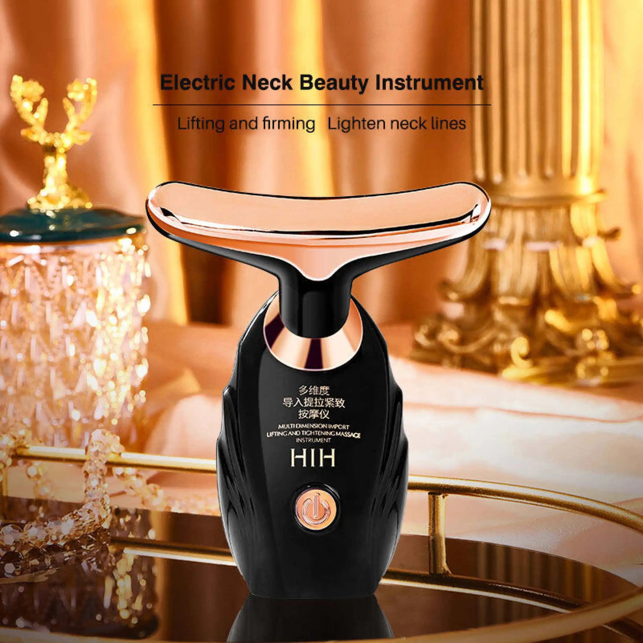 Electric Sonic Face and Neck Lifting Massager - 7