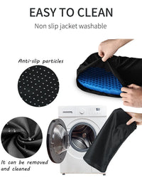 Ergonomic Honeycomb Gel Seat Cushion for Pain Relief