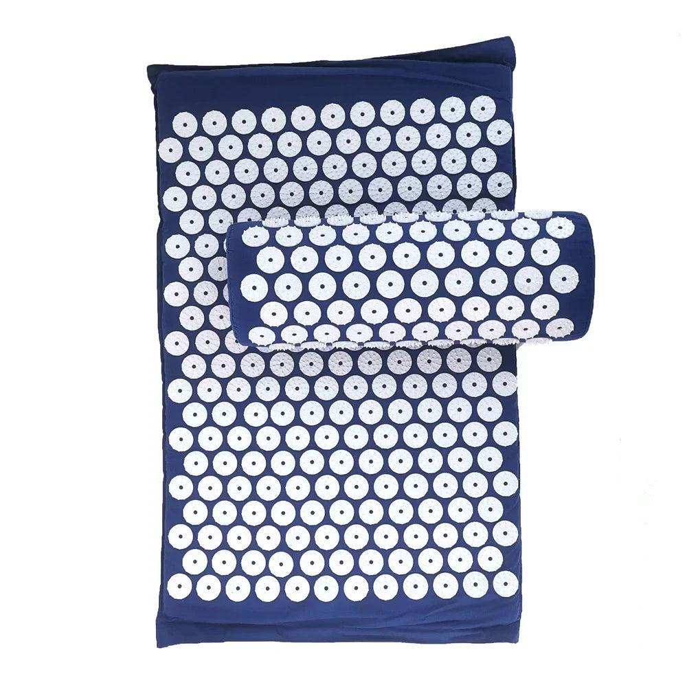 Acupressure Massage Mat and Pillow Set for Pain Relief - 14