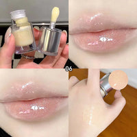Hydrating Crystal Mirror Lip Gloss for Long-Lasting Shine