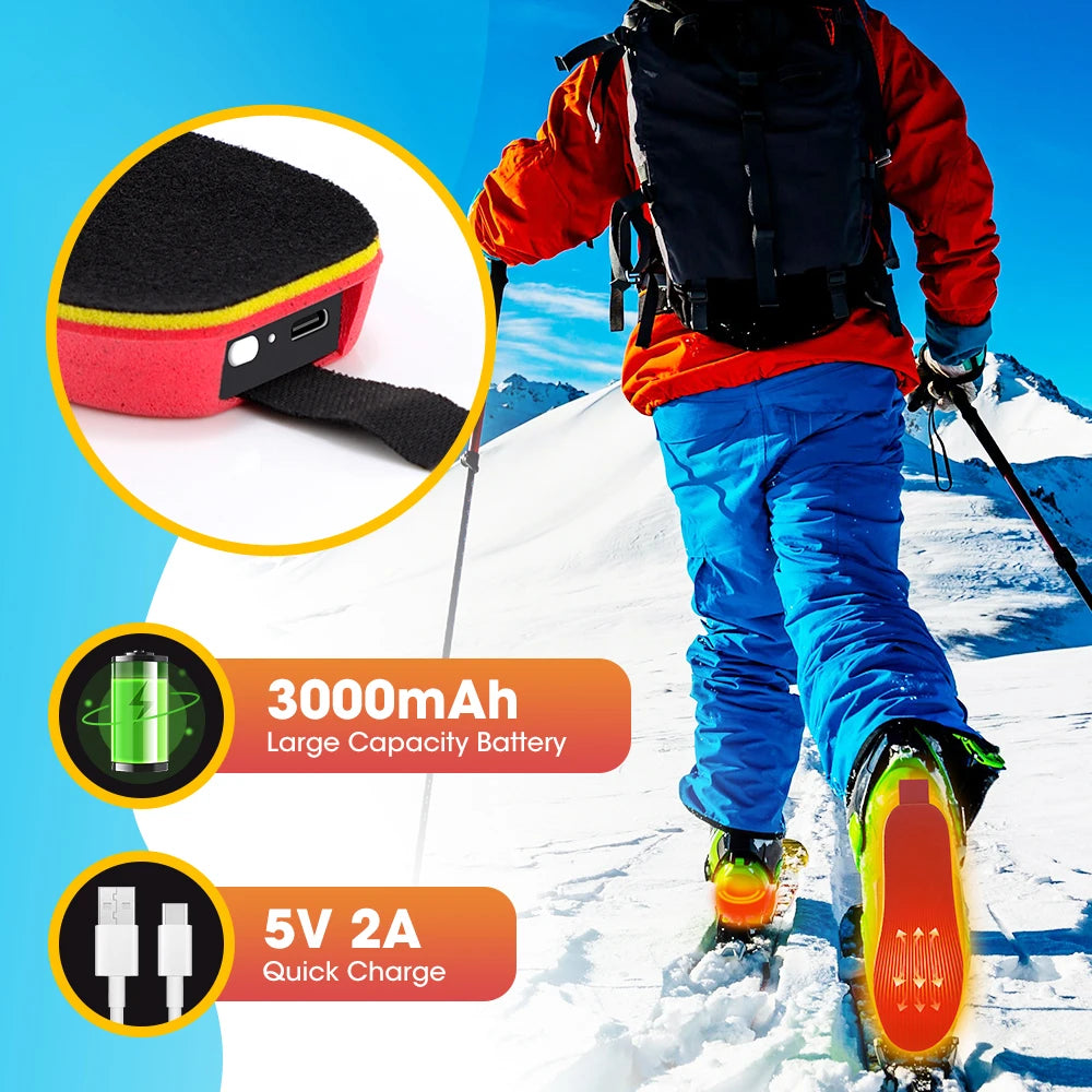 App-Controlled Rechargeable Heated Insoles for Winter - 8