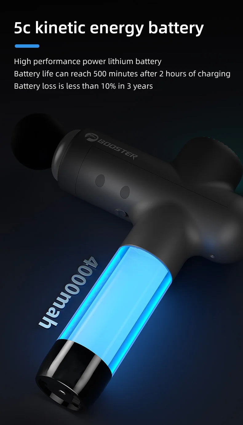 Professional Deep Tissue Percussive Massage Gun for Muscle Recovery - 11