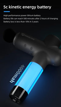 Professional Deep Tissue Percussive Massage Gun for Muscle Recovery