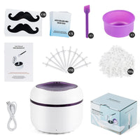 Portable Mini Wax Heater Kit for Painless Hair Removal