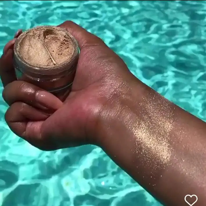 Shimmering Loose Highlighter Powder for Face and Body - 36