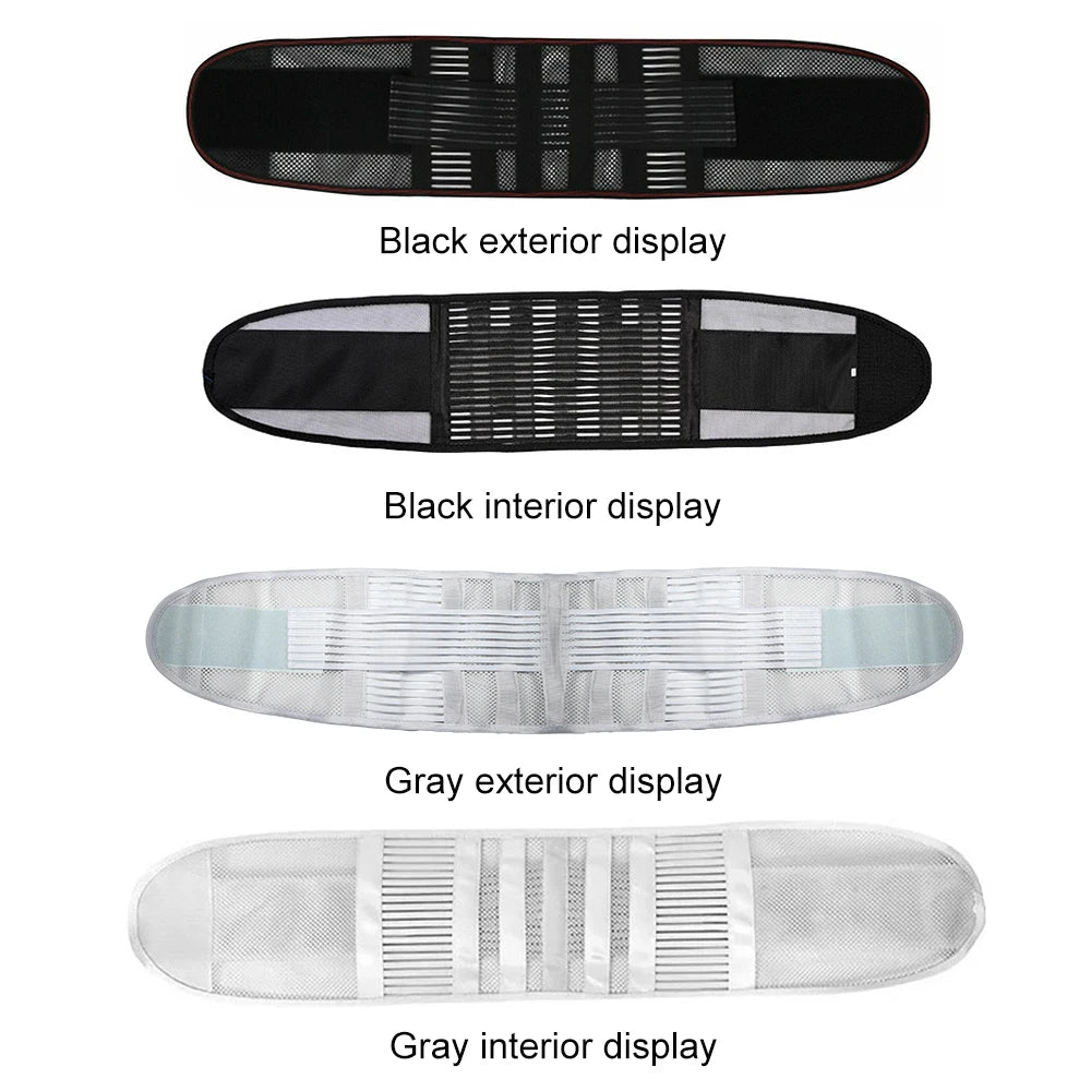 Adjustable Lumbar Support Belt for Lower Back Pain Relief - 3