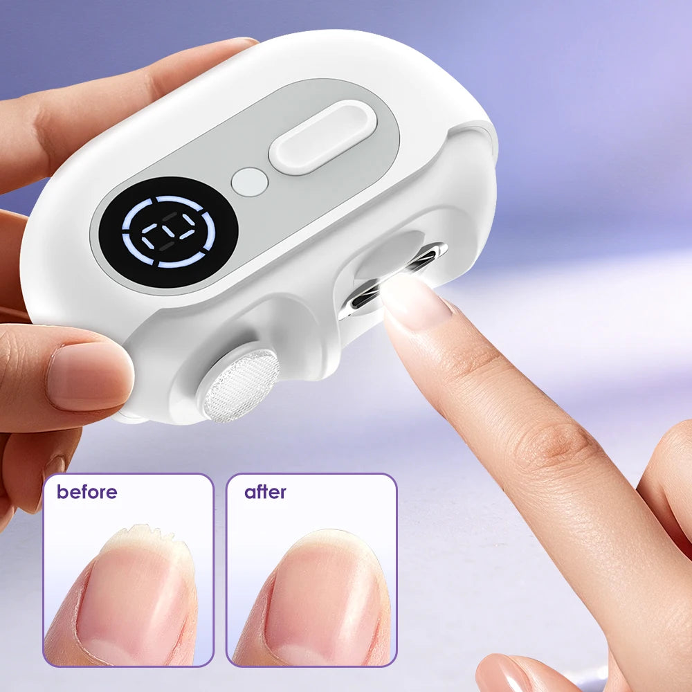 4-in-1 Automatic Electric Nail Trimmer and Manicure Tool - 8