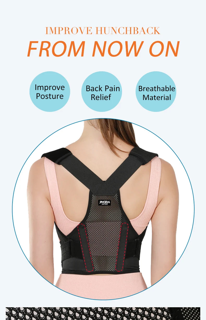 Adjustable Upper Spine Support and Posture Corrector - 6