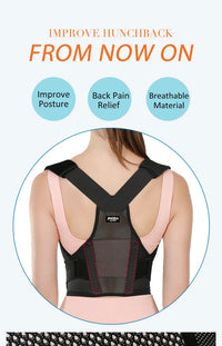 Adjustable Back Posture Corrector for Spine Support