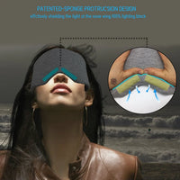 Adjustable Cotton Sleep Mask for Deep Relaxation