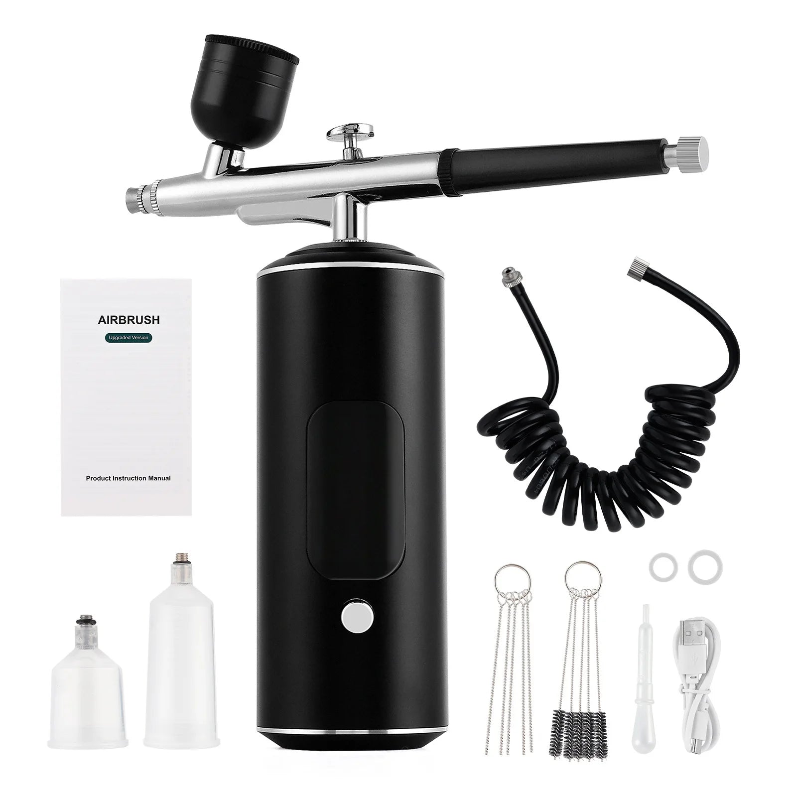 Portable Cordless Airbrush Kit for Makeup and Crafts - 15