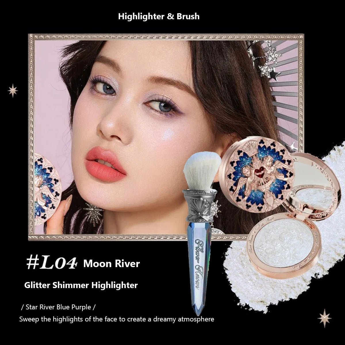 Luminous Angel Face Highlighter Powder - 54