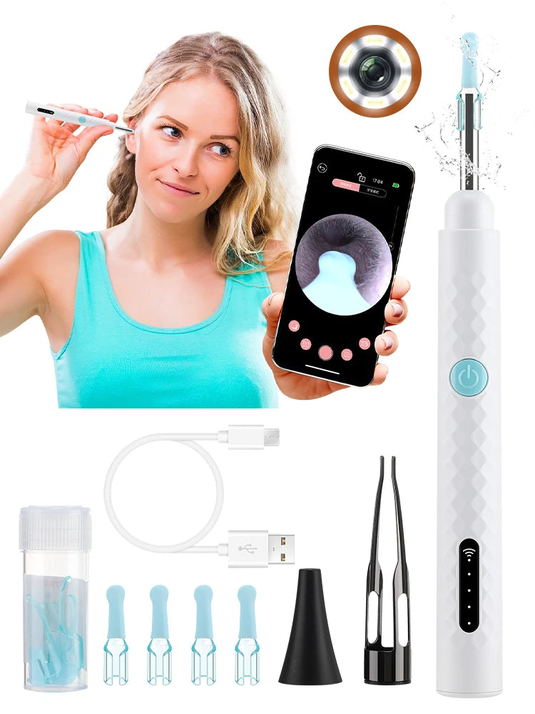 HD Visual Earwax Removal Tool with Camera - 13