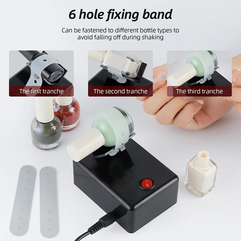 Electric Nail Polish and Tattoo Ink Shaker Mixer - 4