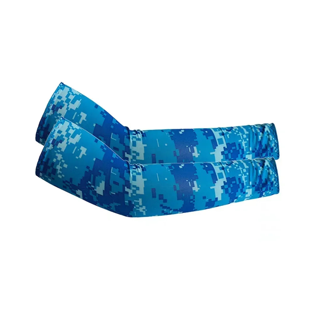 UV Protection Cooling Arm Sleeves for Sports and Outdoor Activities - 34