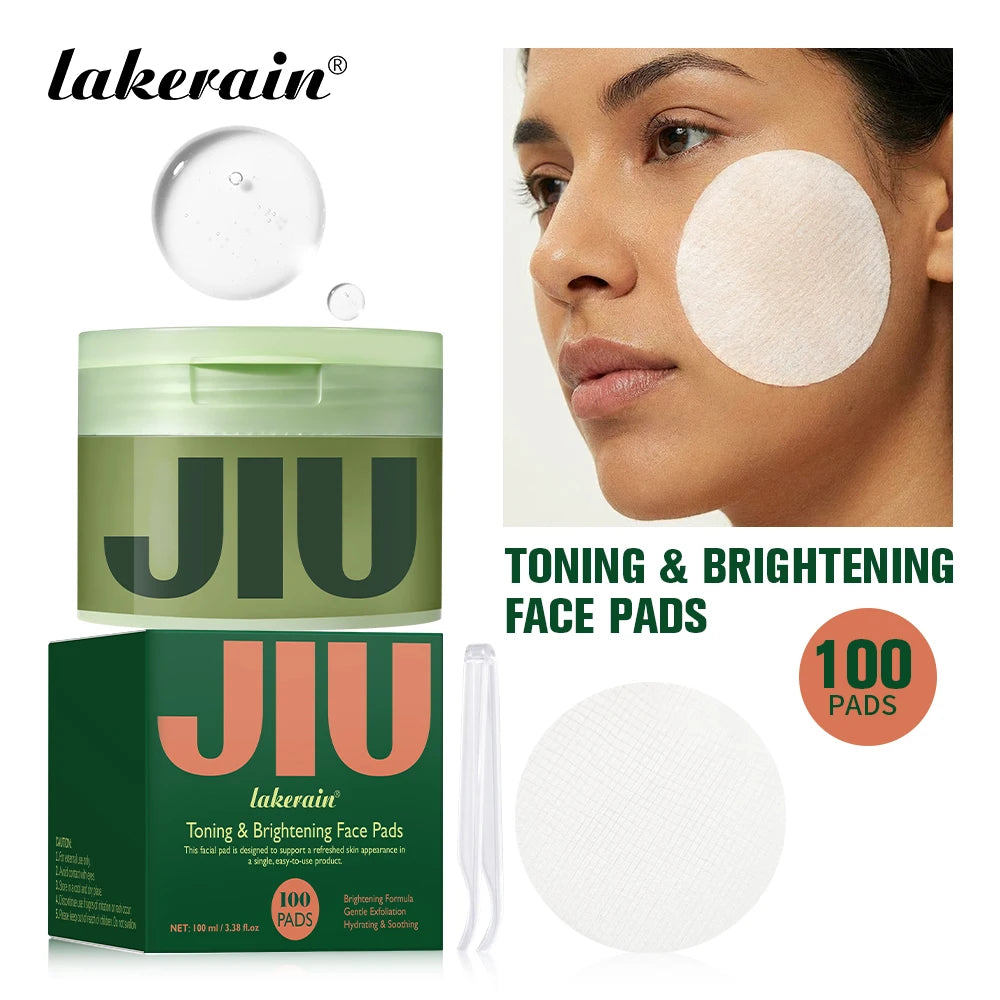 Brightening Toning Face Pads for Radiant Skin - 20
