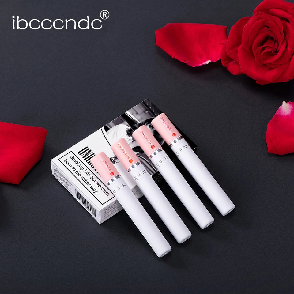 4-Piece Velvet Matte Lipstick Set - 7