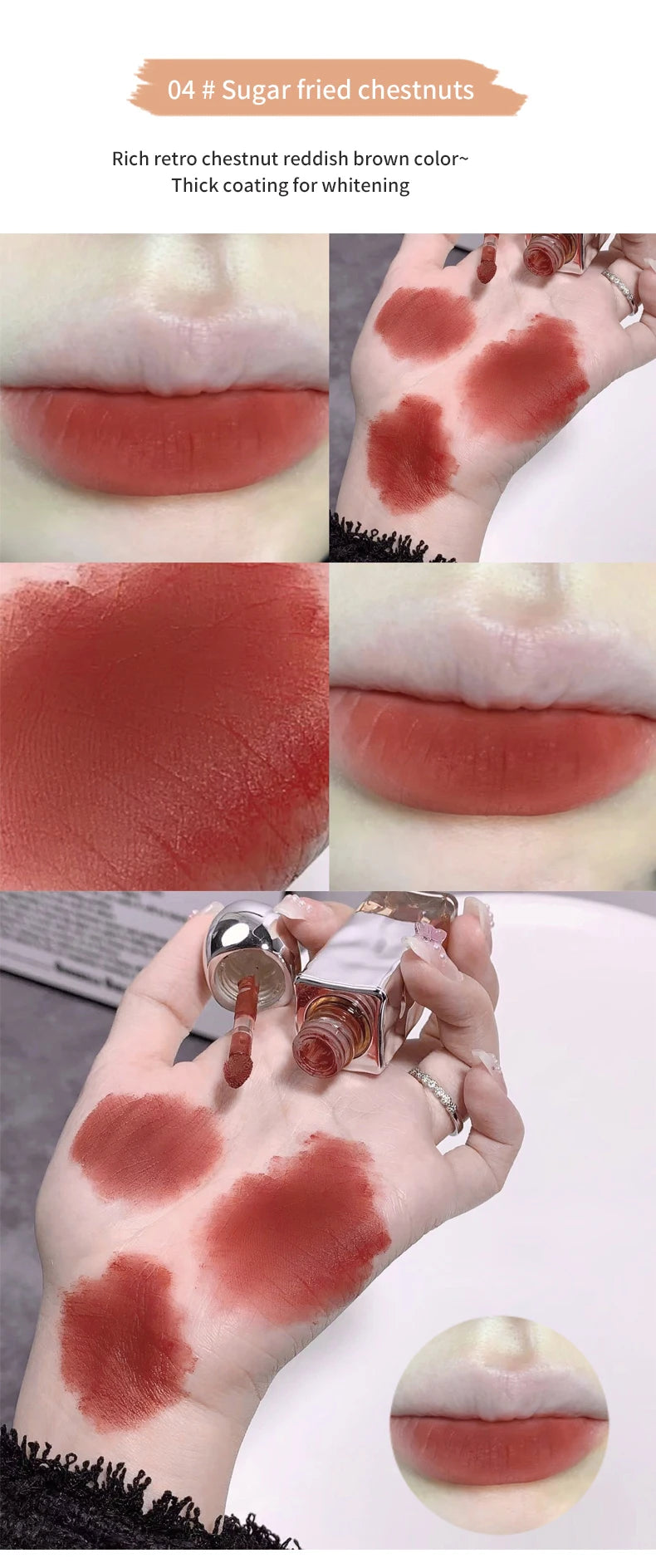 Velvet Matte Mist Lip Glaze - 16