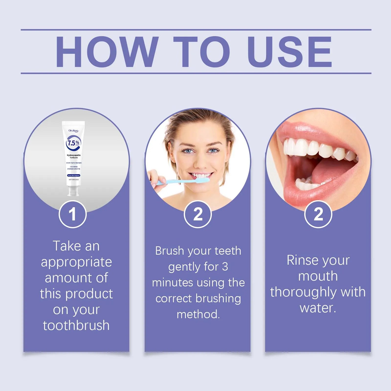 Hydroxyapatite Enamel Repair & Whitening Toothpaste - 9