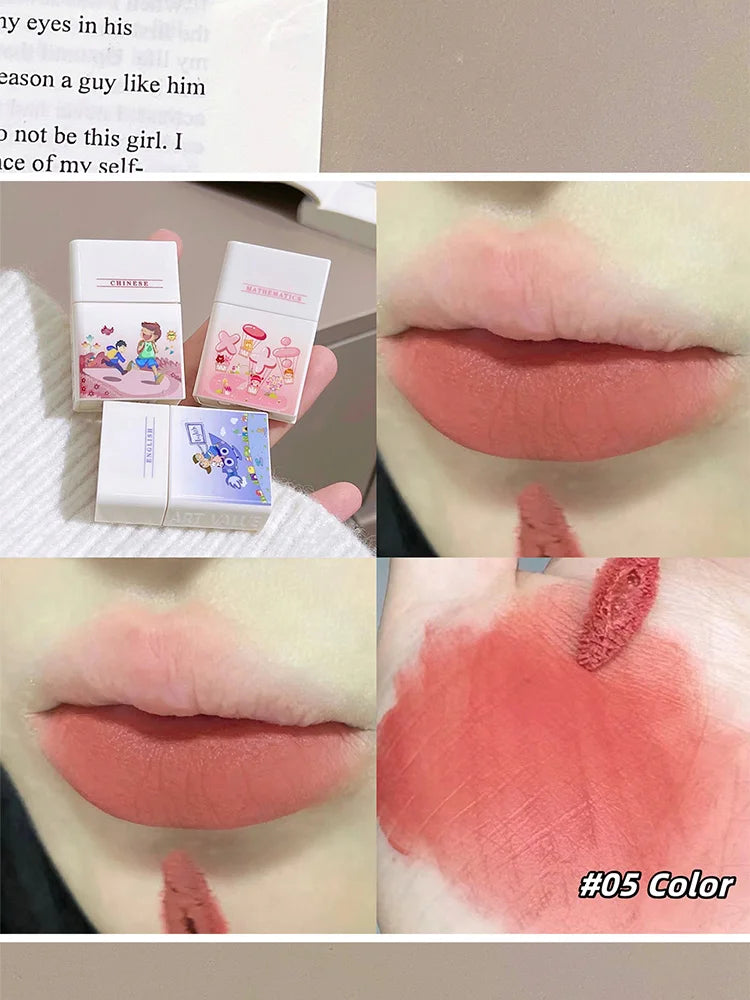Velvet Matte Lip Clay for Soft Long-Lasting Color - 21
