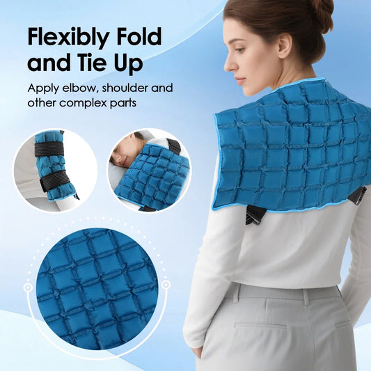 Reusable Hot and Cold Therapy Wrap for Joint and Muscle Pain